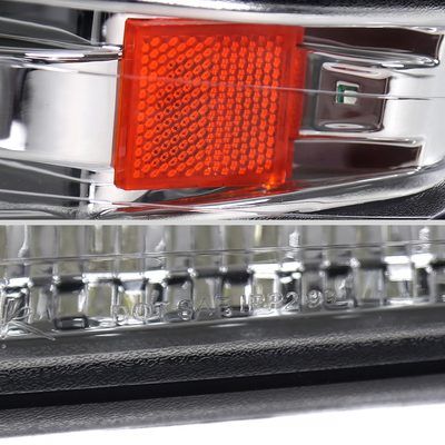 1999-2002 Chevy Silverado/ 00-2006 Tahoe Suburban LED Bumper Lights Chrome