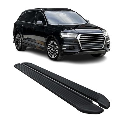 2017-2026 Audi Q7 Running Boards Side Steps Black