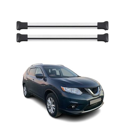 2014-2020 Nissan Rogue Roof Rack Cross Bars Silver