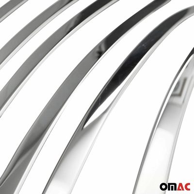 Front Bumper Grill Trim for Mercedes Sprinter W907 910 2019-2026 S.Steel 2Pcs