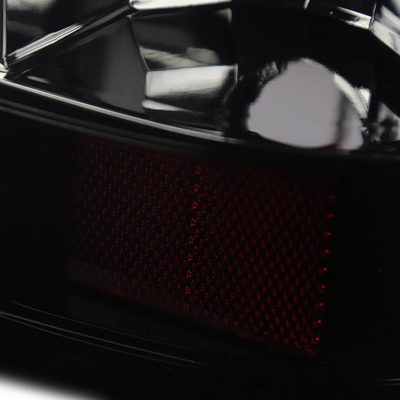 1999-2002 Chevy Silverado/ 99-2006 GMC Sierra LED Tail Lights Glossy Black/Smoke