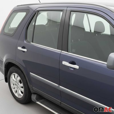 2007-2011 Honda CR-V Car Door Handle Cover Protector Silver Chrome 8 Pcs