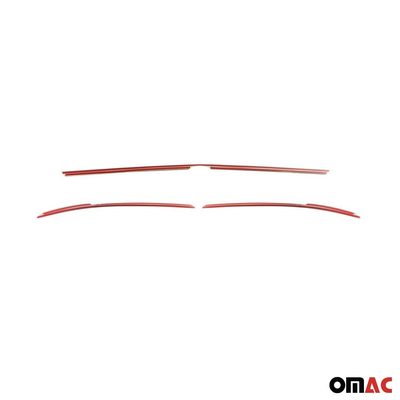 2018-2024 VW Tiguan Fog Light Headlight Lamp Surround Trim Silver 3 Pcs