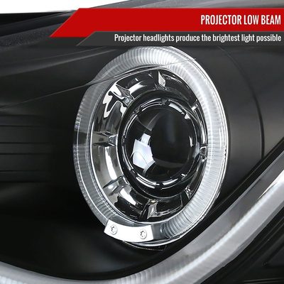 2011-2015 Chevy Cruze / 16 Cruze Limited Headlights LED Light & Signal Black
