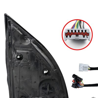 1999-2016 Ford F-250/F-350/F-450 Heated Towing Mirrors Clear Lens Turn Signal