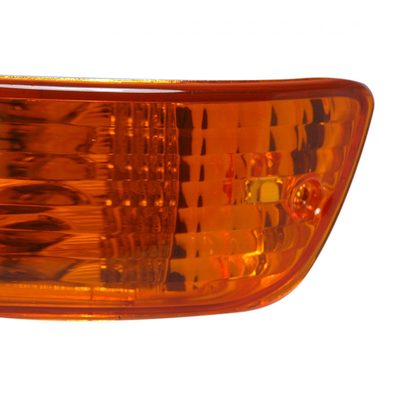 1992-1993 Acura Integra Bumper Lights Chrome Housing/Amber Lens
