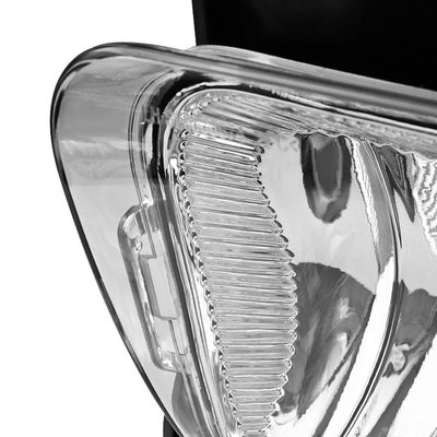 2002-2007 Chevy Silverado/Avalanche H10 Fog Lights Chrome Housing/Clear Lens
