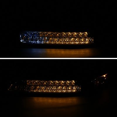 1999-2002 Chevy Silverado/Suburban/Tahoe Headlights LED Corner Signal Chrome