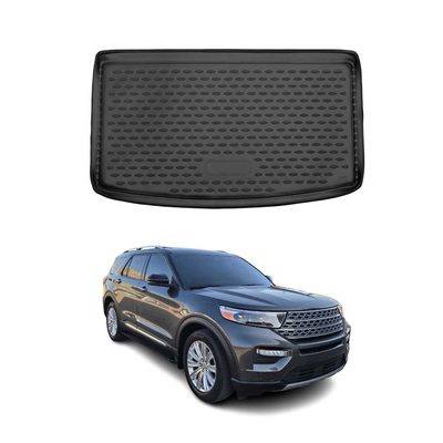 2020-2026 Ford Explorer Cargo Liner Trunk Mat All Weather 6 Seats Black