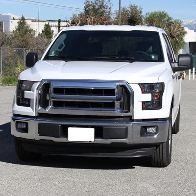 2015-2017 Ford F-150 Replacement Factory Style Headlights Matte Black/Clear