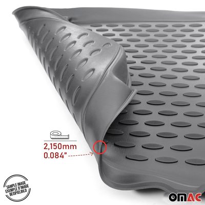 2007-2014 Chevrolet Suburban Floor Mats Liners Full Set All Weather Gray