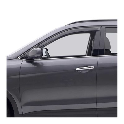 2013-2018 Hyundai Santa Fe Window Visor Vent Rain Deflector 2Pcs Smoke