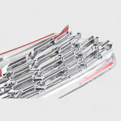 2020-2024 Toyota Highlander Grille Overlay Chrome 1Pcs ABS Plastic