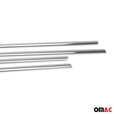 2012-2015 Honda Civic Sedan Window Molding Trim Streamer Stainless Steel