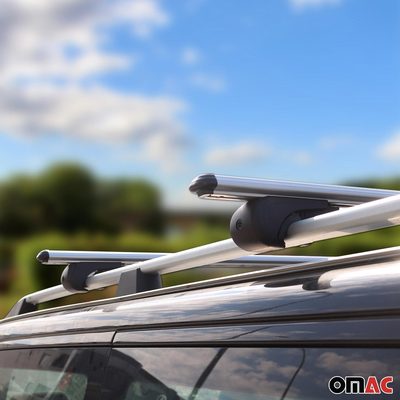 2020-2026 Ford Explorer Roof Rack Cross Bars Silver