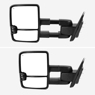 2014-2016 Chevy Silverado/GMC Sierra Heated ATS Manual Towing Mirrors &Amber