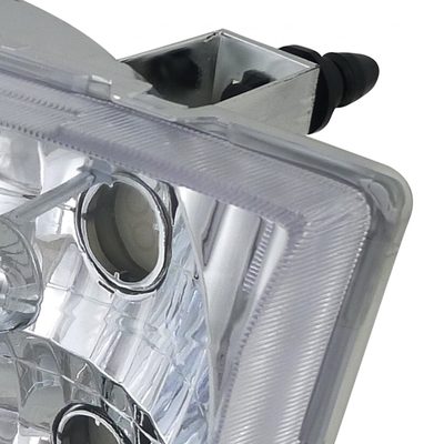 1999-2004 Ford F-250/350/450/550/Excursion Factory Headlights Chrome/Clear