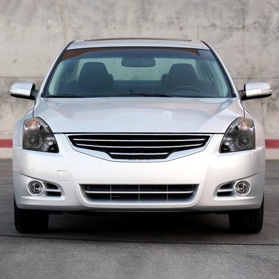 2010-2012 Nissan Altima Sedan Factory Style Headlights Matte Black/Clear Lens