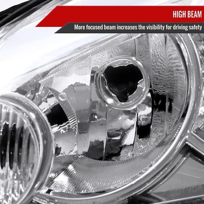2006-2013 Chevy Impala/Monte Carlo/Impala Limited Factory Headlights Chrome