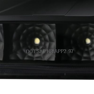 1997-2004 Ford F-150 / 1997-2002 Expedition Projector Headlights LED Light Black