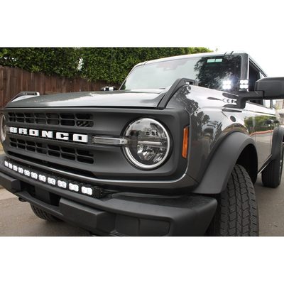 2021+ Ford Bronco Standard Bumper 40in Light Bar PRO