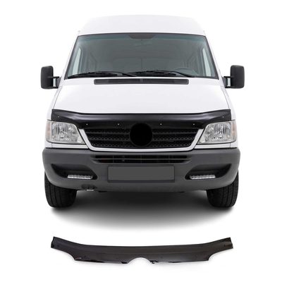 2003-2006 Dodge Sprinter Front Bug Shield Hood Deflector 1 Pc Smoke