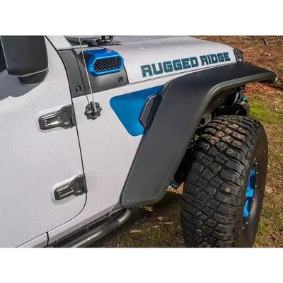 Cantoneras Max Terrain Delanteras y Traseras Rugged Ridge para Wrangler JL 18-26 (4 puertas)