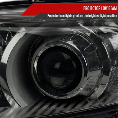 2011-2020 Toyota Sienna Projector Headlights Chrome Housing/Smoke Lens