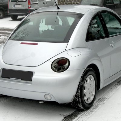 1998-2005 VW Beetle Tail Lights Chrome Housing/Smoke Lens
