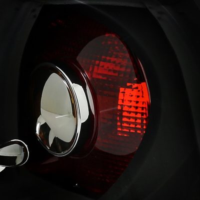 2006-2009 VW Golf GTI Mk5/Rabbit/R32 Tail Lights Matte Black/Clear Lens
