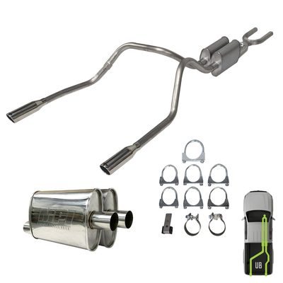 Toyota Tundra, 2014-2021, 5.7L - Stainless - MPI Exhaust Cat-Back Dual Exhaust Kits