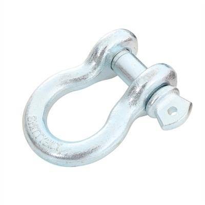 Smittybilt grillete de anillo en D de 3/4 pulgadas acabado de Zinc