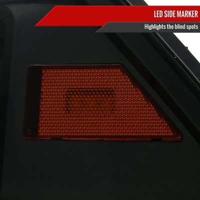 2009-2018 Dodge RAM 1500 / Classic /2500 3500 Full LED Headlights Smoked Black