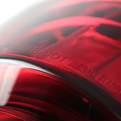 2003-2006 Chevy Silverado LED Tail Lights Chrome Housing/Red Clear Lens