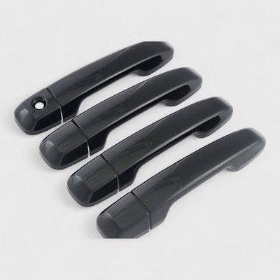 2010-2024 Toyota 4Runner Door Handle Cover Gloss Black 8Pcs ABS Plastic