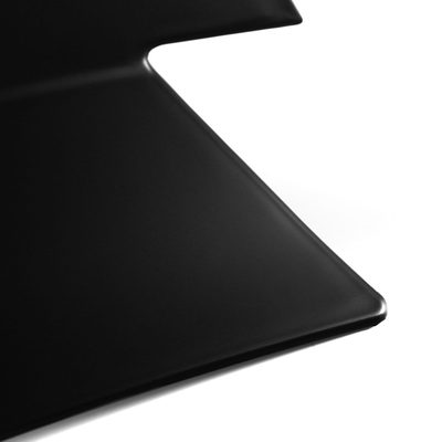2015-2022 Ford Mustang Matte Black ABS Modern Style Rear Spoiler