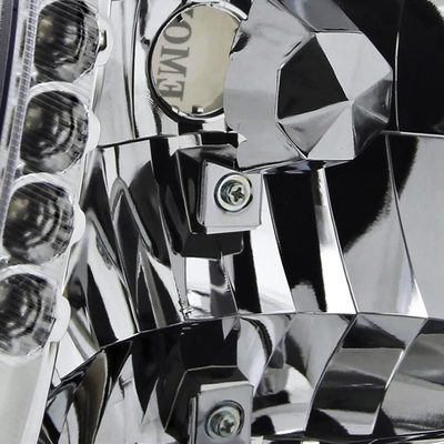 1998-2000 Ford Ranger Factory Style Headlights Chrome Housing/Clear Lens