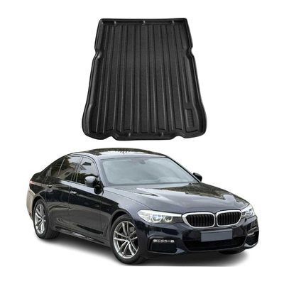 2019-2024 BMW 5 Series G30 Sedan 2017-2023 / M5 F90 Cargo Liner Trunk Mat All Weather Black