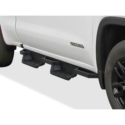 APS Black Square Tube Drop Style Nerf Bars IA03NBI5B