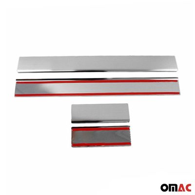 2013-2019 Ford Escape / Focus 2000-2007 Door Sill Scuff Plate Scratch Protector Stainless Steel