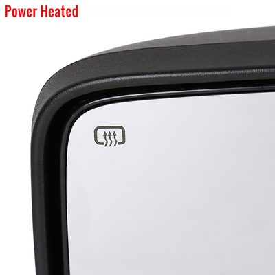 2007-2014 Ford F150 Black Heated Side Mirror &Amber Signal Puddle Light Driver