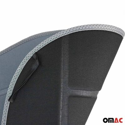 BMW Car Seat Protector Cushion Cover Mat Pad Gray Gray 2 Pcs