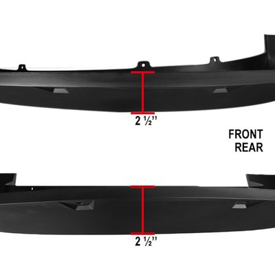 2017-2021 Ford F-250/F-350/F-450/F-550 Super Duty Rivet Style Fender Flares