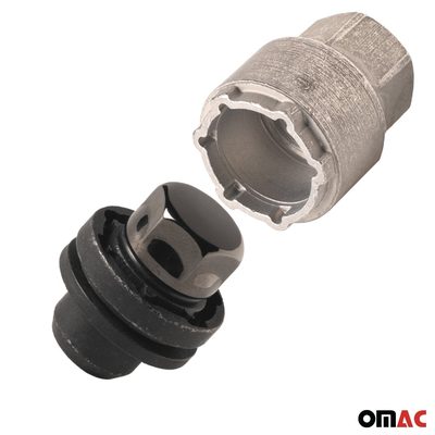 Wheel Lock Kit for Toyota 4Runner Camry Corolla RAV4 Sienna M12X1,5 Black