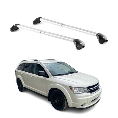 2009-2011 Dodge Journey Roof Rack Cross Bars Silver