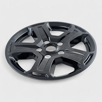 2018-2023 Jeep Wrangler JL Wheel Cover Hubcaps Set Gloss Black 10Pcs ABS Plastic