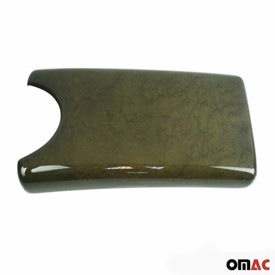 2004-2009 Mercedes E Class W211 Sedan Armrest Box Lid Cover Wood Black Green