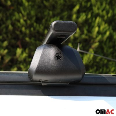 2019-2025 Audi Q3 2.gen Roof Rack Cross Bars Black