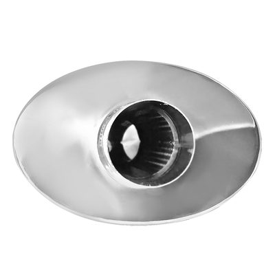 Universal DTM Style 2.5" Inlet/3" Outlet S.Steel Exhaust Muffler w/ Dual Tips