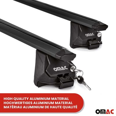 2018-2024 BMW X3 G01 Roof Rack Cross Bars Black